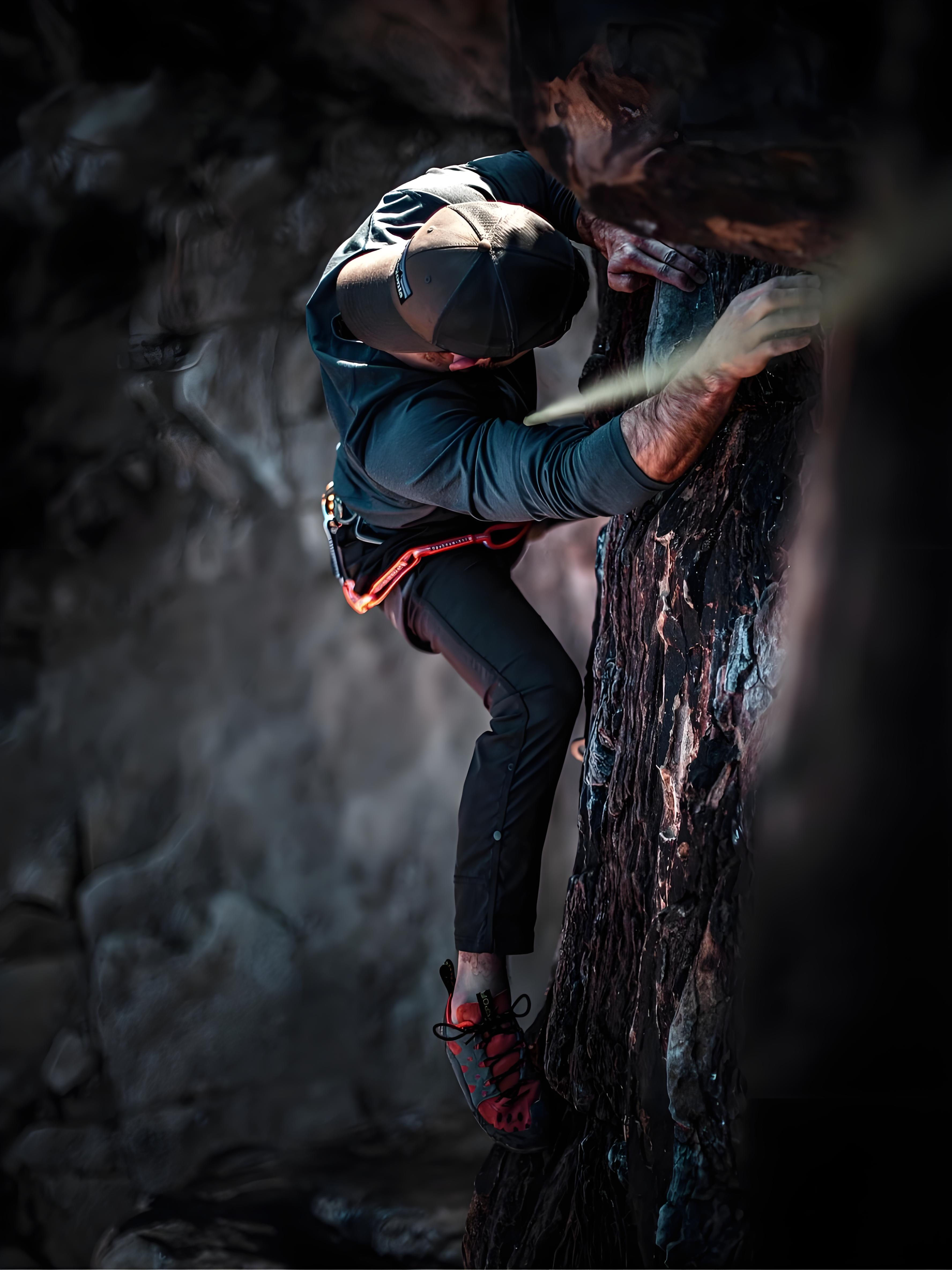 攀岩比赛！力量与技巧的考验